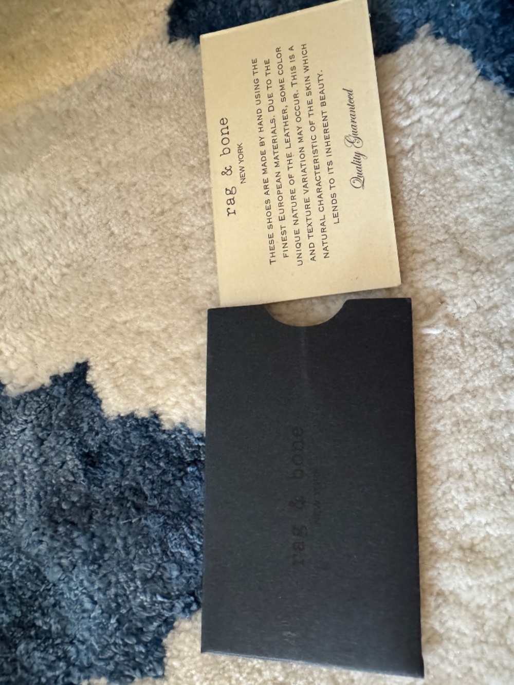 Rag & Bone Newbury Leather Boots Sz 38 with Box, Bag & Authentication Card - Picture 11 of 14